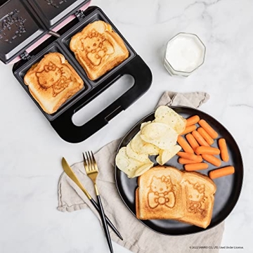 Hello Kitty Grilled Cheese Maker Fun Kitchen Appliance