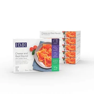 HMR Cheese and Basil Ravioli Entrée - Healthy & Delicious