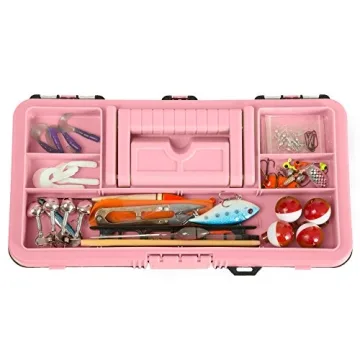 55-Piece Fishing Tackle Set for Kids and Beginners