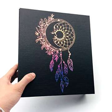 TECKWRAP Holographic Chrome Craft Vinyl Sheets, Diamond Pack