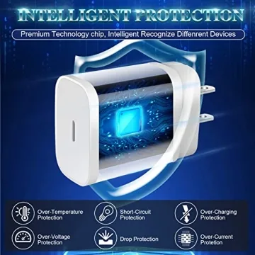 Samsung Fast Charger 25W 2Pack with 10FT Cable