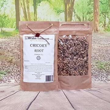 Health Embassy Chicory Root | Cichorium L | 100% Natural (100g)