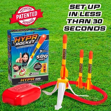 Hypr Rocket Launcher for Kids - launches up to 500ft