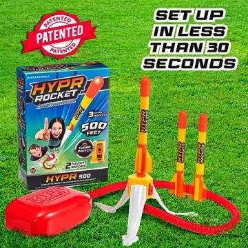 Hypr Rocket Launcher for Kids - launches up to 500ft