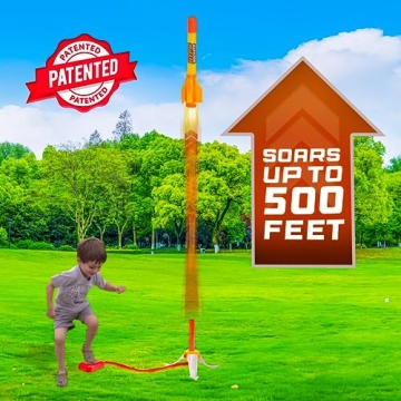 Hypr Rocket Launcher for Kids - launches up to 500ft