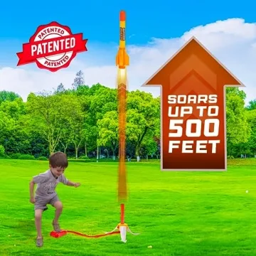 Hypr Rocket Launcher for Kids - launches up to 500ft