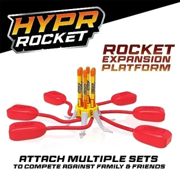 Hypr Rocket Launcher for Kids - launches up to 500ft