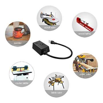 Etoolcity Automatic Vacuum Switch for Efficient Power Management