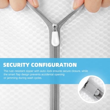 Honeycomb Mesh Laundry Bags for Delicates 12x16