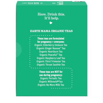 Earth Mama Organic Peaceful Tea for Calming Relaxation