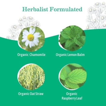 Earth Mama Organic Peaceful Tea for Calming Relaxation