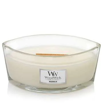 WoodWick Ellipse Scented Candle, Magnolia
