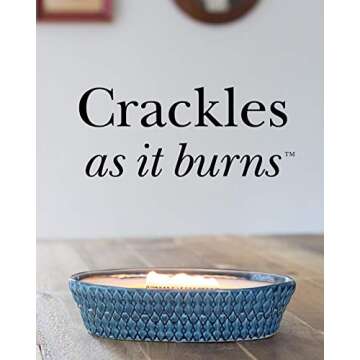 WoodWick Ellipse Scented Candle, Magnolia