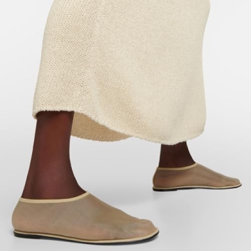 Stylish VorisVina Mesh Sock Ballet Flats for Women