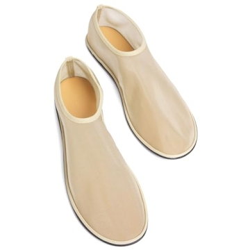 Stylish VorisVina Mesh Sock Ballet Flats for Women