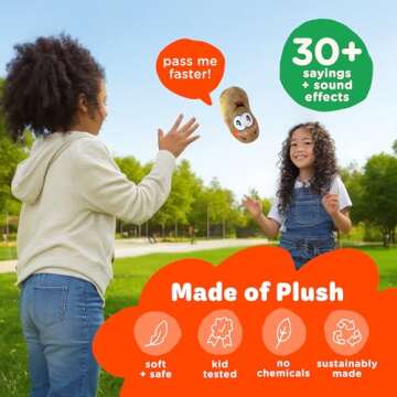 Move2Play, Pass The Potato | Hilariously Wild and Fun | Kids Game | Family Friendly Christmas Gift f...