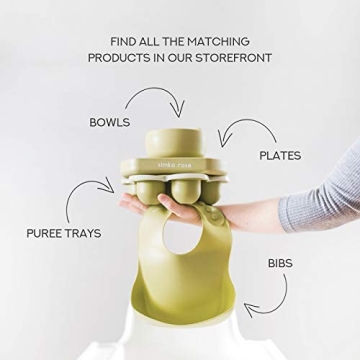 Silicone Baby Feeding Set - Safe and Stylish for Toddlers