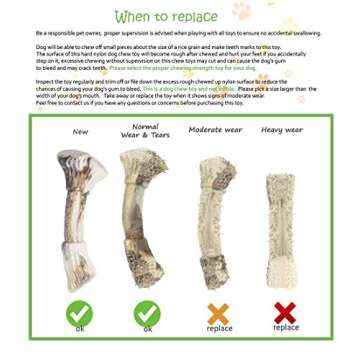 Durable Nylon Dog Chew Toy for Aggressive Chewers