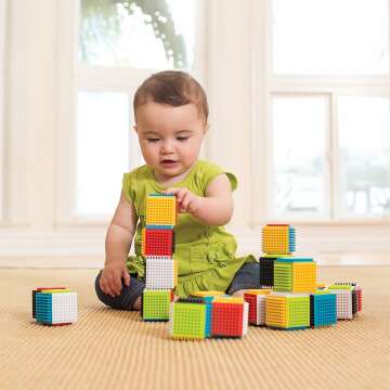 Infantino 24-Piece Baby Sensory Blocks Set