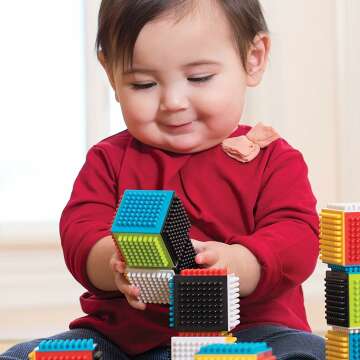 Infantino 24-Piece Baby Sensory Blocks Set