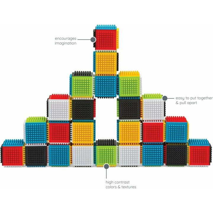 Infantino 24-Piece Baby Sensory Blocks Set