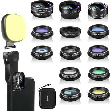 Godefa Phone Camera Lens Kit for Smartphones