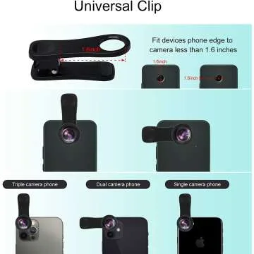 Godefa Phone Camera Lens Kit for Smartphones