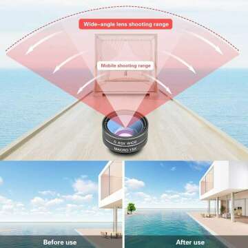 Godefa Phone Camera Lens Kit for Smartphones