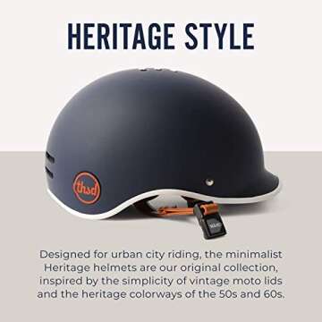Thousand Heritage Collection Helmet, Navy, Large