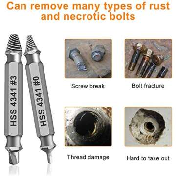 Damaged Screw Extractor Set - Ideal Gifts for Men