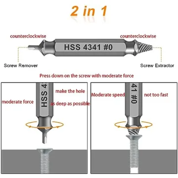 Damaged Screw Extractor Set - Ideal Gifts for Men