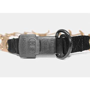 Herm Sprenger Curogan Dog Training Collar with Quick Release Buckle Ultra-Plus Pet Rounded Links Collar Hypoallergenic Nickel Free No-Pull Collar for Dogs Made in Germany 3.2mm x 20in Medium