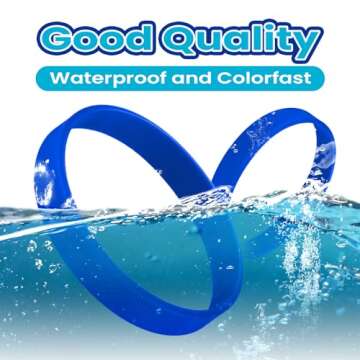 Muka 24 PCS Silicone Wristbands for Adults, Social Distancing Colored Wristbands Silicone Wristbands - Red Yellow Green