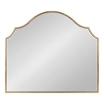 Leanna Gold Glam Wall Mirror 27.5x31.5 - Kate & Laurel