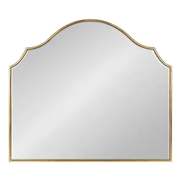Leanna Gold Glam Wall Mirror 27.5x31.5 - Kate & Laurel