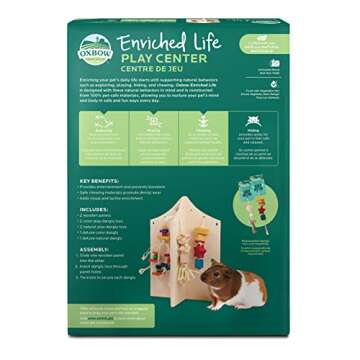 Oxbow Enriched Life Play Center, Large - Ultimate Fun for Small Pets