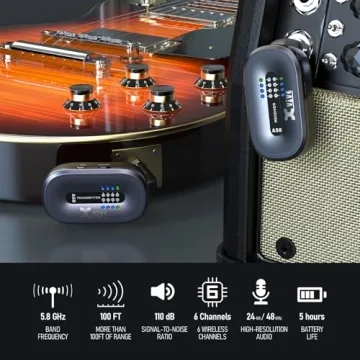 Xvive A58 Wireless Guitar System for Bass