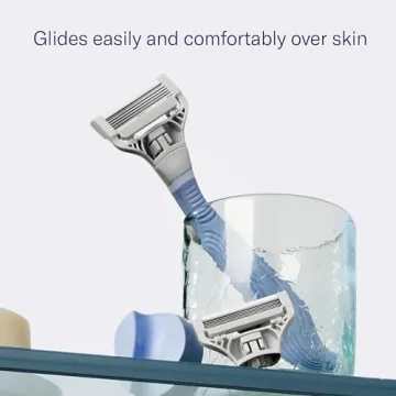 Flamingo Women's Shaving Set for Sensitive Skin - Razor & Refills