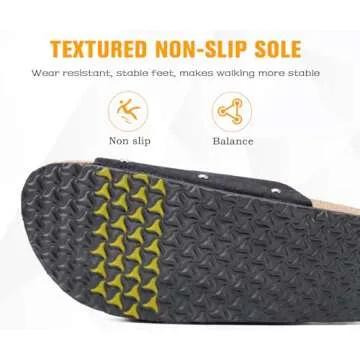 ONCAI Women's Comfortable Adjustable Sandals for Summer