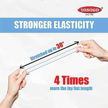 Extra Large Biodegradable Rubber Bands for Bundling