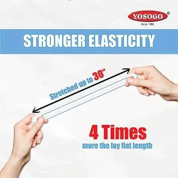 Extra Large Biodegradable Rubber Bands for Bundling