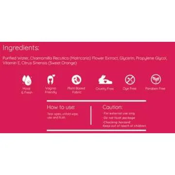 Muun Feminine Wipes Flushable - 50 Counts Individual Vaginal Wipes Ph Balance, Anti Itch Deodorant Hygiene Wrapped Personal Cleansing, Wet Wipes for Intimate, Butt