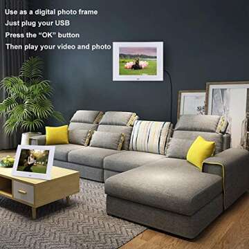 Digital Day Calendar Clock for Seniors with 12 Alarms