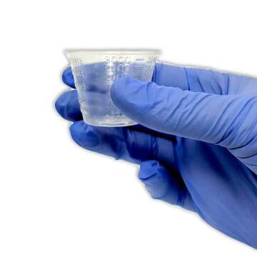NSI 100 Epoxy Resin Mixing Cups 30ml (1 Oz) Graduated Plastic by NetSellsIt