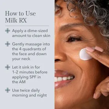 Beekman 1802 Milk RX Advanced Better Aging Face Cream - Goat Milk Protein Exosomes & Polypeptide Facial Moisturizer - Doctor Formulated for Collagen Boosting & Skin Firming - Fragrance Free