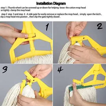 OFO Loop-End Cotton Mop Head for Heavy Duty Cleaning