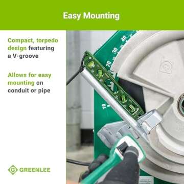 Greenlee L107 Electrician's Magnetic Torpedo Level