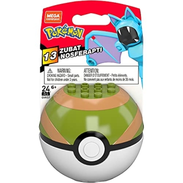 Mega Construx Pokemon Zubat Building Set for Kids