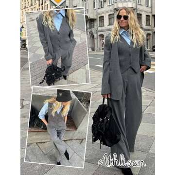 Stylish Athlisan Women’s Casual Knit Vest for Every Occasion