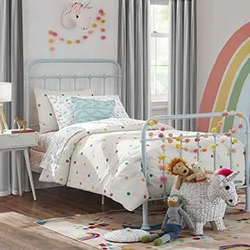 Hiasan Grey Blackout Curtains with Sheer Overlay